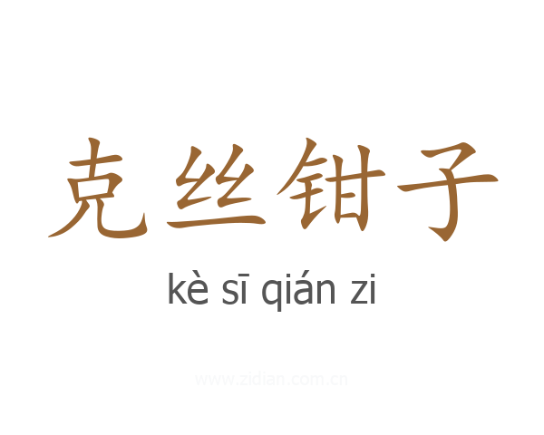 克丝钳子