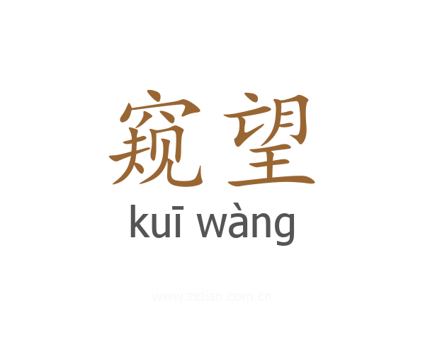窥望