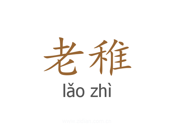 老稚