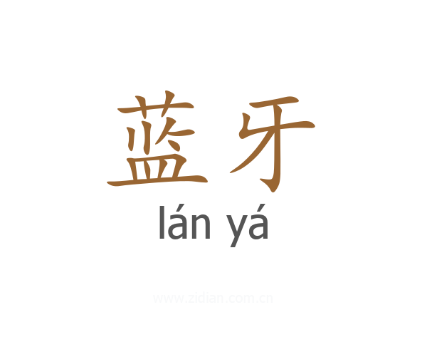 蓝牙