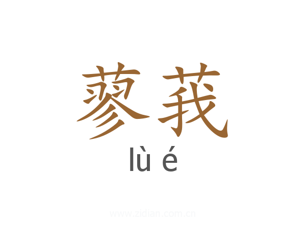 蓼莪