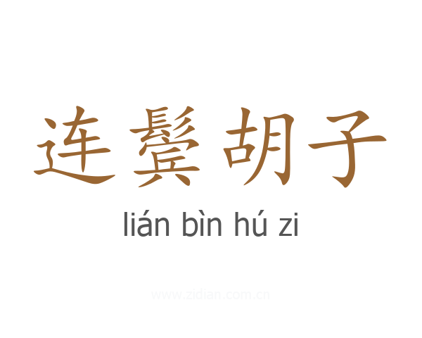 连鬓胡子