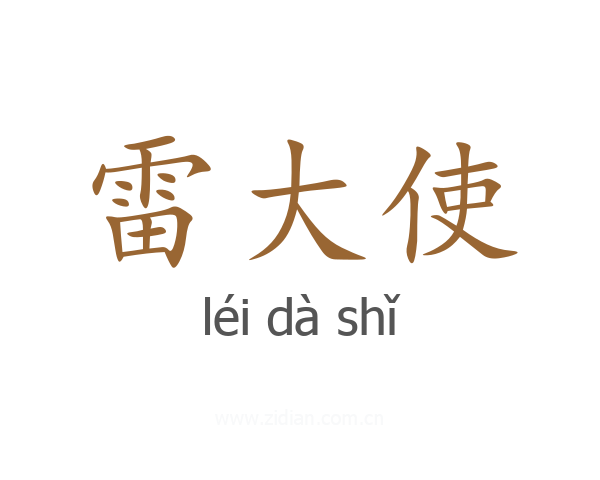 雷大使