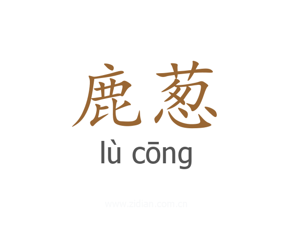 鹿葱