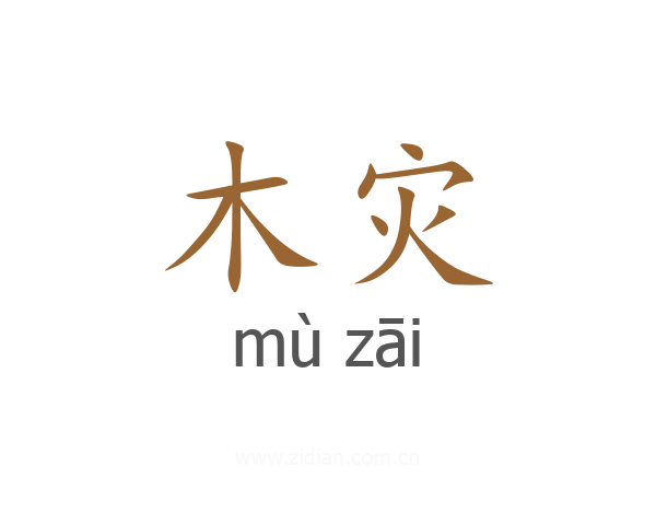 木灾