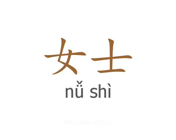 女士