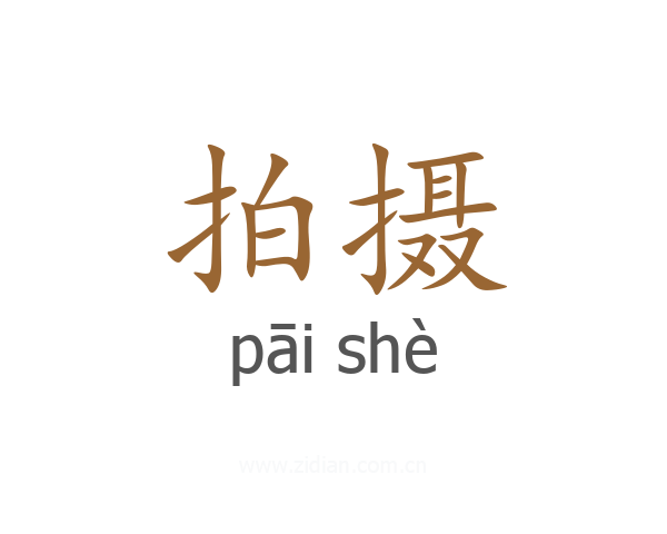拍摄