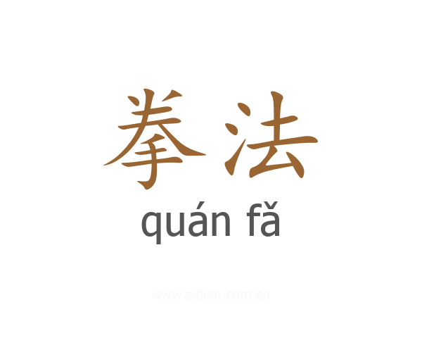 拳法