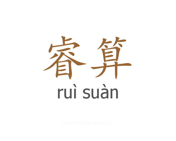 睿算