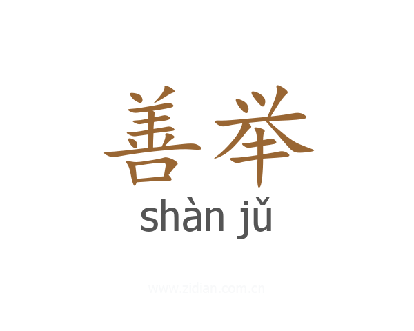 善举