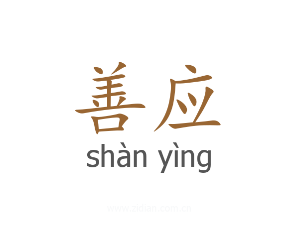 善应