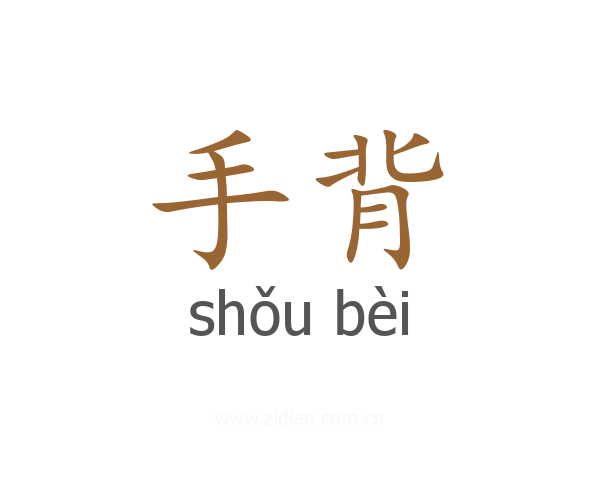 手背