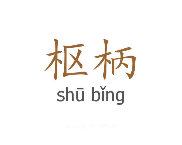 枢柄