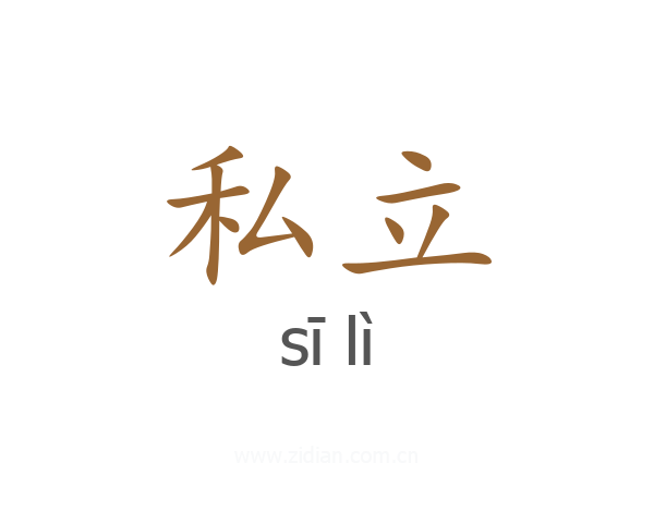 私立