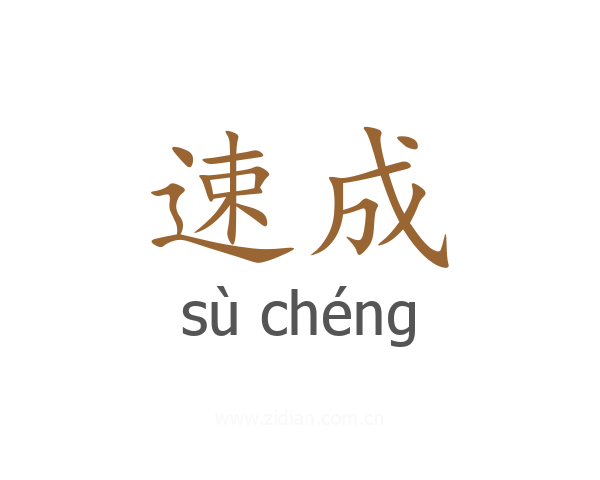速成