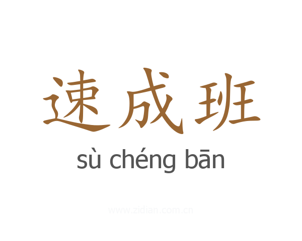 速成班