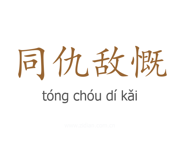 同仇敌慨