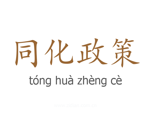 同化政策