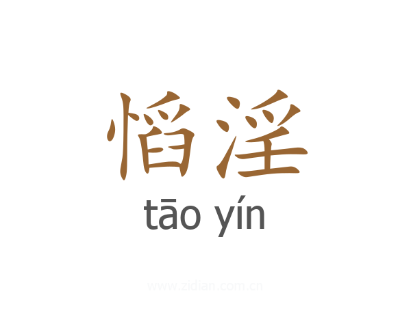慆淫