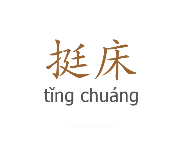 挺床
