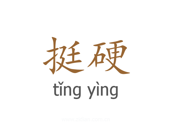 挺硬
