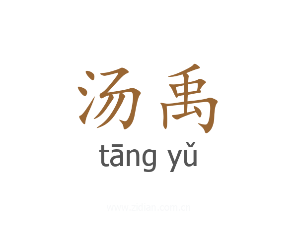 汤禹