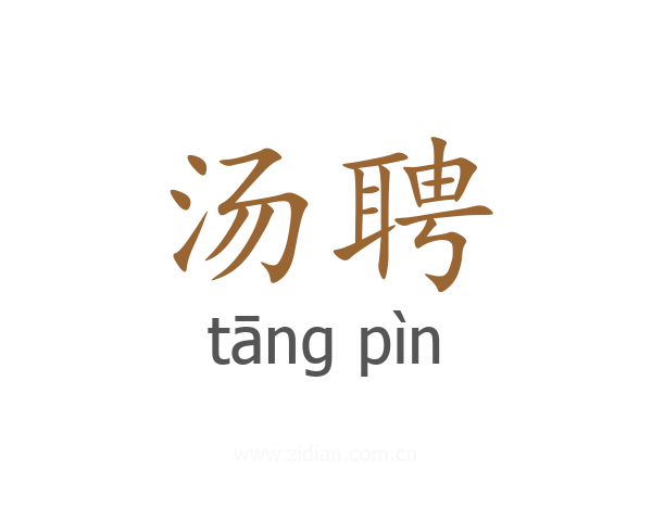 汤聘