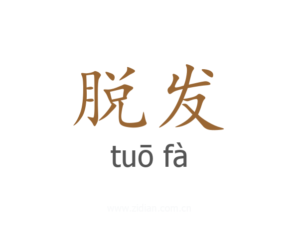 脱发