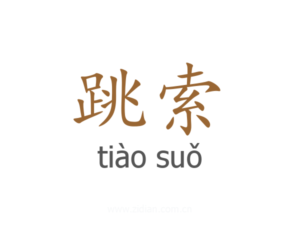 跳索