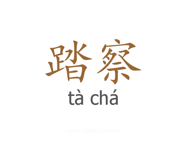 踏察
