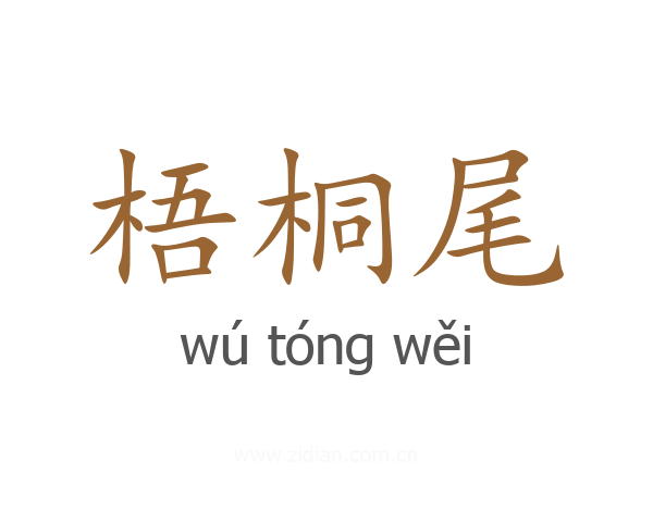 梧桐尾