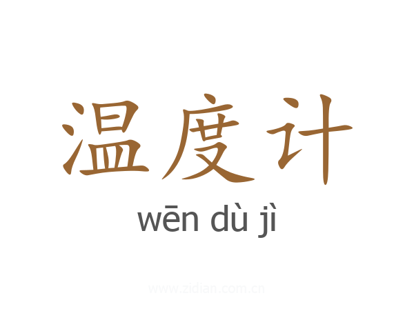 温度计