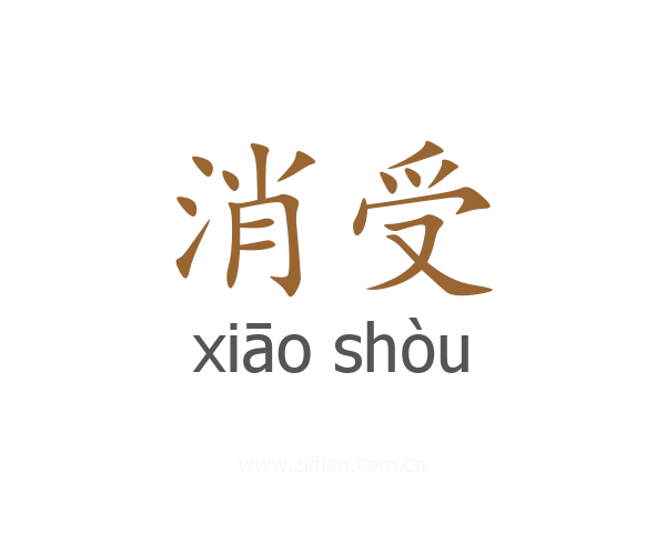 消受
