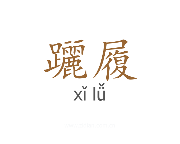 躧履