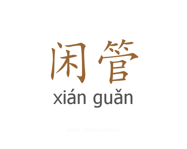 闲管