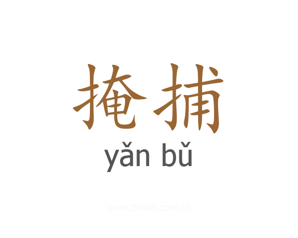 掩捕