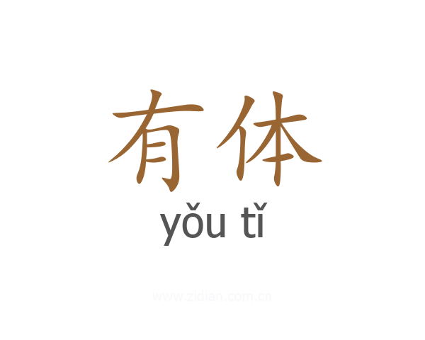 有体