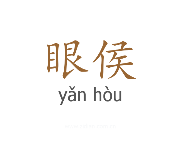 眼侯