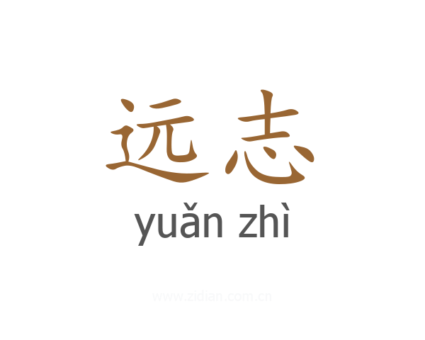 远志