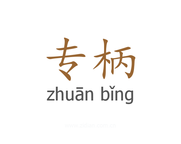专柄