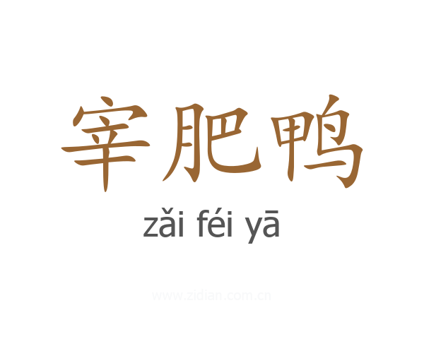 宰肥鸭