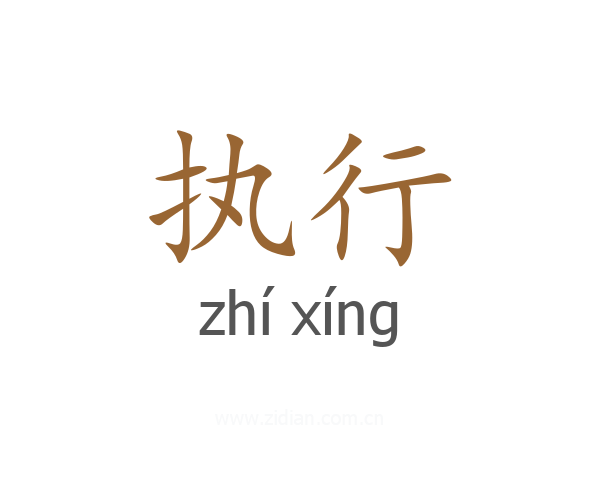 执行