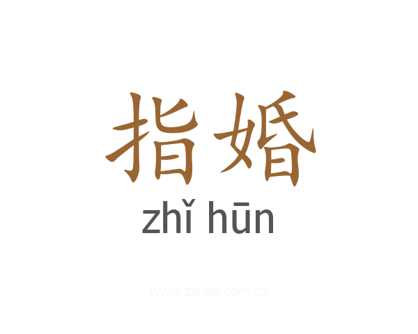 指婚