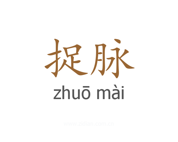 捉脉