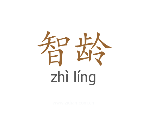 智龄