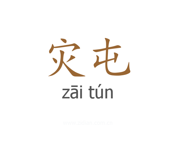 灾屯