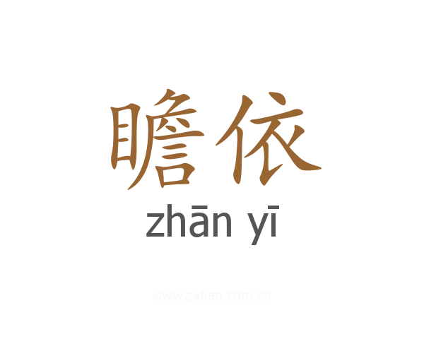 瞻依
