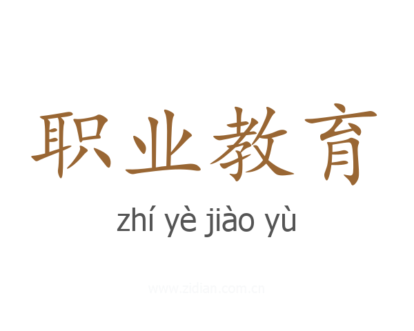 职业教育