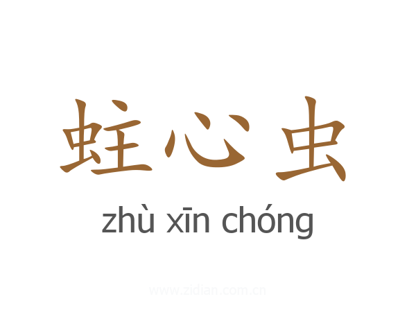 蛀心虫