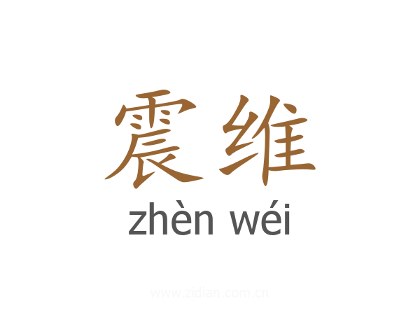 震维